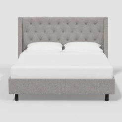 Gilford Wingback Platform Bed In Boucle - Threshold™