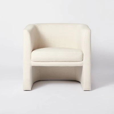 Vernon Upholstered Barrel Accent Chair - Threshold™ Designed With Studio McGee 2 Vernon Upholstered Barrel Accent Chair - Threshold™ Designed With Studio McGee - Image 2