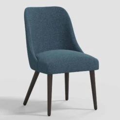 Geller Modern Dining Chair In Textured Linen Zuma - Threshold™ -Threshold GUEST 01a5a468 cf8b 4e8a 814d 1637927b0827