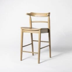 Kaysville Curved Back Wood Counter Height Barstool - Threshold™ Designed With Studio McGee -Threshold GUEST 023f7aed 536a 4f95 b97e 35970af67510