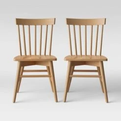 Set Of 2 Windsor Dining Chair - Threshold™ -Threshold GUEST 0384a8cf 772c 41d1 959a e2c2b13eea9f