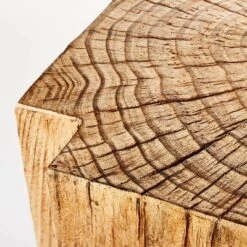 Indoor/Outdoor Faux Concrete Stump Accent Table Brown - Threshold™ Designed With Studio McGee -Threshold GUEST 0507ce42 1b4d 418a 858c 11fe1ac459fe