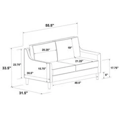 Prescott Loveseat - Threshold™ -Threshold GUEST 0562b811 53b5 4468 9b10 5a270f47b7c4