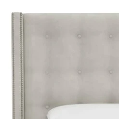 Nail Button Tufted Wingback Velvet Headboard - Skyline Furniture -Threshold GUEST 085b147e 03de 4036 96e1 61bc3b10fa21