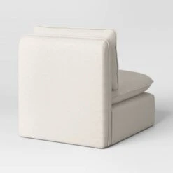 Haven French Seam Modular Sectional Sofa Cream (Chair Piece) - Threshold™ -Threshold GUEST 08b8cdcb ae74 4f7a 99c9 c0909c96de0b
