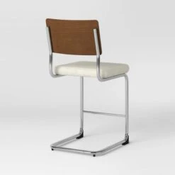 Cecilton Chrome Cantilever Counter Height Barstool Cream Boucle - Threshold™ 9 Cecilton Chrome Cantilever Counter Height Barstool Cream Boucle - Threshold™ -Threshold GUEST 0cd6fc3f 568f 437f 87a7 a281f2f55f4c