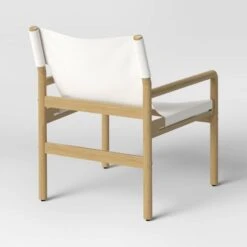 Northlake Dowel Frame Sling Accent Chair Canvas Cream - Threshold™ -Threshold GUEST 10c9df6d 5a80 45f7 be3a b59640f6771f