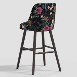 Geller Modern Counter Height Barstool In Botanical Grant Floral Ink - Threshold™ -Threshold GUEST 262b327f e7a7 45cb 9f89 834fa21078ad