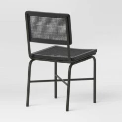 Errol Cane And Wood Dining Chair With Metal Legs Black - Threshold™ 7 Errol Cane And Wood Dining Chair With Metal Legs Black - Threshold™ -Threshold GUEST 270177fe 3aeb 43b7 bf8d 08b29153b9ac