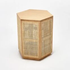Lomita Rattan Accent Table Natural - Threshold™ Designed With Studio McGee -Threshold GUEST 27815fad d8ad 4f13 8215 939a58baf0a2