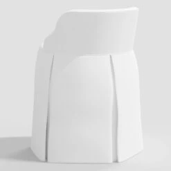 Quin Vanity Chair Twill White - Threshold™ -Threshold GUEST 297b7d90 2126 4c56 b7fb 5ad9f71b10dc
