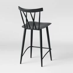 Set Of 2 Becket Metal X Back Counter Height Barstool Black - Threshold™ -Threshold GUEST 2b712f9c 125a 45ab a569 e5af68a96cd2
