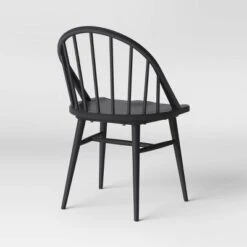 2pk Adwolf Rounded Spindle Dining Chairs Black - Threshold™ 10 2pk Adwolf Rounded Spindle Dining Chairs Black - Threshold™ -Threshold GUEST 3349c84d 67f7 4df0 bbc1 7211fcfc09d1