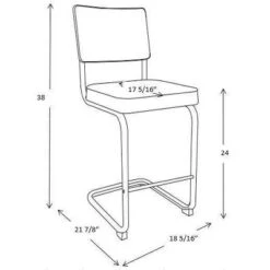 Cecilton Chrome Cantilever Counter Height Barstool Cream Boucle - Threshold™ 13 Cecilton Chrome Cantilever Counter Height Barstool Cream Boucle - Threshold™ -Threshold GUEST 3858fa9d 86e6 4bd9 99af 02bff186a58f