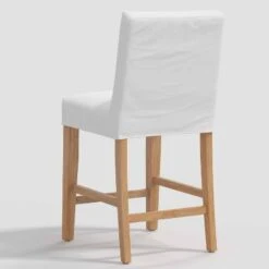 Nazanin Slipcover Counter Height Barstool Twill White - Threshold™ 7 Nazanin Slipcover Counter Height Barstool Twill White - Threshold™ -Threshold GUEST 39492191 5298 4370 b788 c7150e0059c3