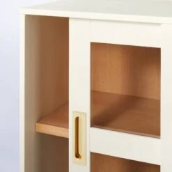 32" Promontory Sliding Glass 2 Door Cabinet - Threshold™ Designed With Studio McGee -Threshold GUEST 398e0eec bec3 45c1 95e7 a8239c467b48