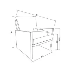 Duchesne Wood Accent Chair With Upholstered Seat And Back Cream - Threshold™ Designed With Studio McGee -Threshold GUEST 3a353703 f817 4727 9d6d 17a0d88a2123