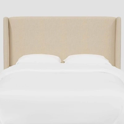 Antwerp Wingback Headboard In Linen - Threshold™ 1 Antwerp Wingback Headboard In Linen - Threshold™