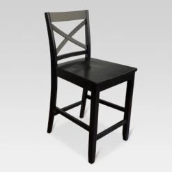 24" Carey Hardwood Counter Height Barstool - Threshold™ -Threshold GUEST 3e3336c2 a459 4029 86e0 4b1f36733925