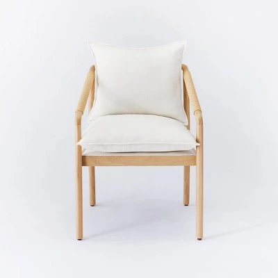 Ventura Upholstered Accent Chair With Wood Frame Natural - Threshold™ Designed With Studio McGee 2 Ventura Upholstered Accent Chair With Wood Frame Natural - Threshold™ Designed With Studio McGee - Image 2