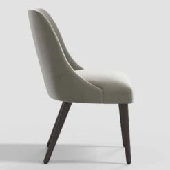 Geller Modern Dining Chair In Shiny Velvet Mystere - Threshold™ -Threshold GUEST 46b504b5 b1ae 4df9 a653 9e0f1dce8700