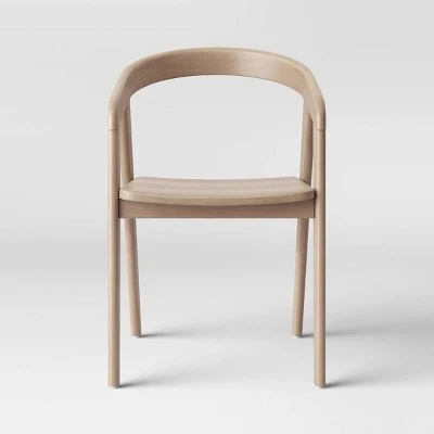 Lana Curved Back Dining Chair - Threshold™ 8 Lana Curved Back Dining Chair - Threshold™ - Image 8