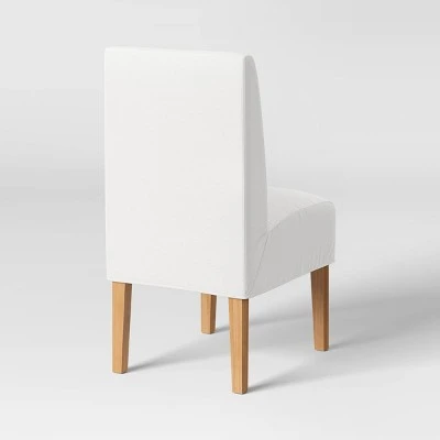 Mirage Slipcover Dining Chair Cream - Threshold™ 3 Mirage Slipcover Dining Chair Cream - Threshold™ - Image 3