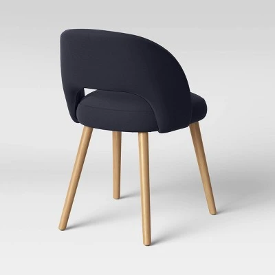 Galles Mid-Century Upholstered Dining Chair - Threshold™ 3 Galles Mid-Century Upholstered Dining Chair - Threshold™ - Image 3