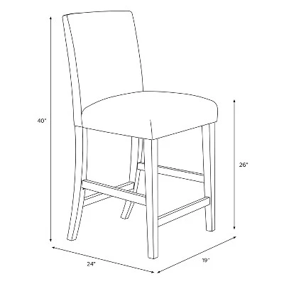 Counter Height Barstool Reserve Navy - Threshold™ 6 Counter Height Barstool Reserve Navy - Threshold™ - Image 6