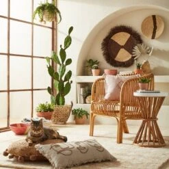 Aloysia Rattan End Table White - Threshold™ 5 Aloysia Rattan End Table White - Threshold™ -Threshold GUEST 5d9be464 45f7 492f 8046 be1f3dfb1fb8