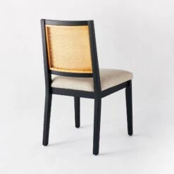 Oak Park Cane Dining Chair Black - Threshold™ Designed With Studio McGee -Threshold GUEST 5e82c568 fb8a 478d 8bf8 4ffd28cbfd2a