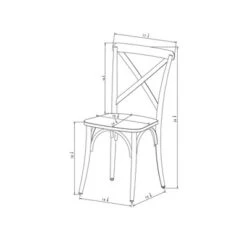 Set Of 2 Malden French Bistro Dining Chair Matte Black - Threshold™ 13 Set Of 2 Malden French Bistro Dining Chair Matte Black - Threshold™ -Threshold GUEST 6b977508 73a9 4116 9e94 2128bb0c2126