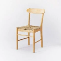 Logan Wood Dining Chair With Woven Seat - Threshold™ Designed With Studio McGee -Threshold GUEST 6e399785 465b 469d a9a4 e11c98320113