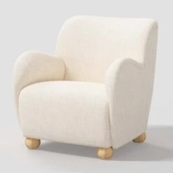 Rumi Armchair In Linen - Threshold™ -Threshold GUEST 6e9b7f67 3112 4402 b650 c9e54cf35c57