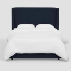 Antwerp Wingback Bed In Velvet - Threshold™