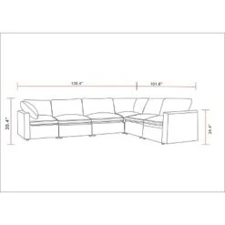 6pc Allandale Modular Sectional Sofa Set - Project 62™ 11 6pc Allandale Modular Sectional Sofa Set - Project 62™ -Threshold GUEST 726a1934 b02b 4ad9 a72b c86219cb5c9d