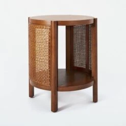 Portola Hills Woven Accent Table - Threshold™ Designed With Studio McGee -Threshold GUEST 7b7ad58d 979c 4664 ae8c 9d271e797623