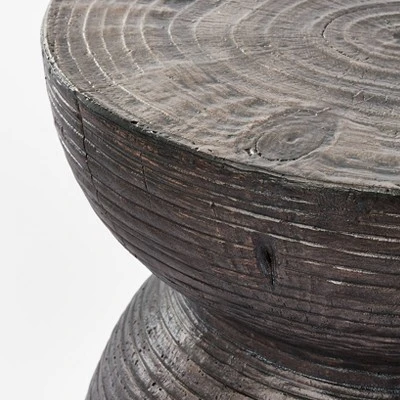 Grantsville Drum Accent Table Black - Threshold™ Designed With Studio McGee 3 Grantsville Drum Accent Table Black - Threshold™ Designed With Studio McGee - Image 3