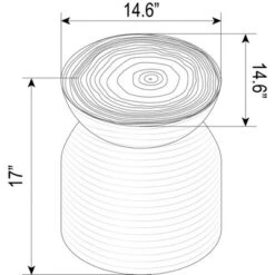 Grantsville Drum Accent Table Black - Threshold™ Designed With Studio McGee 9 Grantsville Drum Accent Table Black - Threshold™ Designed With Studio McGee -Threshold GUEST 82f4aac6 8d31 4914 8f5f 47d6585c349c