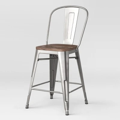 Carlisle Counter Stool Natural - Threshold™ 2 Carlisle Counter Stool Natural - Threshold™ - Image 2