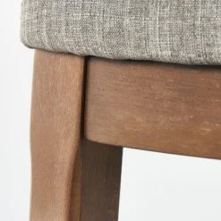 Candor Wood And Upholstered Saddle Counter Height Barstool - Threshold™ -Threshold GUEST 88406c0a 0040 471d b483 9a209d259e05