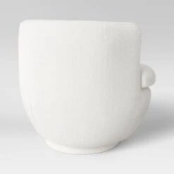 Dorton Round Swivel Barrel Chair Faux Shearling Cream - Threshold™ -Threshold GUEST 89b4b773 9f6e 476f ab5f e5d8b92c7d67