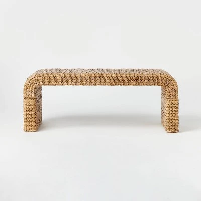 Shiffer Waterfall Woven Bench - Threshold™ Designed With Studio McGee 2 Shiffer Waterfall Woven Bench - Threshold™ Designed With Studio McGee - Image 2