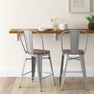 Carlisle Counter Stool Natural - Threshold™ 1 Carlisle Counter Stool Natural - Threshold™