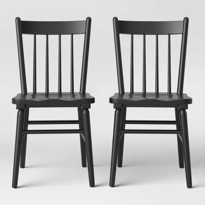 Set Of 2 Hassell Wood Dining Chair - Threshold™ 5 Set Of 2 Hassell Wood Dining Chair - Threshold™ - Image 5