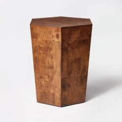Ogden Burled Wood Accent Table - Threshold™ Designed With Studio McGee -Threshold GUEST 8fa15145 93ae 43f4 9af7 b064f9a32d65