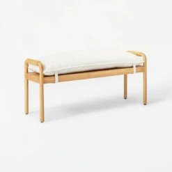 Ventura Bench Natural - Threshold™ Designed With Studio McGee -Threshold GUEST 90618cf4 5d3d 4d2a a619 f4c48a7cc041