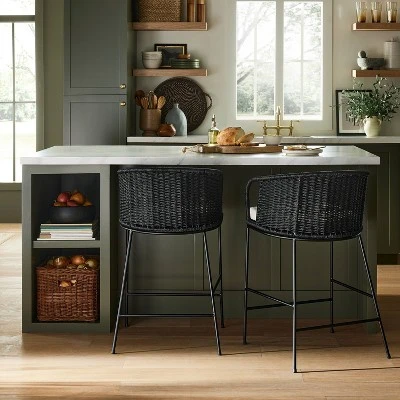 Westcliff Seagrass Counter Height Barstool - Threshold™ Designed With Studio McGee 1 Westcliff Seagrass Counter Height Barstool - Threshold™ Designed With Studio McGee