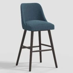 Geller Modern Textured Linen Counter Height Barstool - Threshold™ -Threshold GUEST 95459fa5 9f24 4072 b9b1 9a815d57a9d9