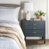 Quail Hill 3 Drawer Nightstand Mount Etna Blue - Threshold™ Designed With Studio McGee